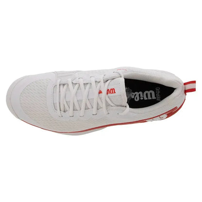 Men's Rush Pro 4.5 Tennis Shoes White and Infrared - Exclusive