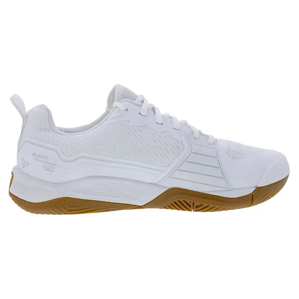 Men's Rush Pro 4.5 Tennis Shoes White and Gum
