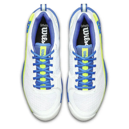 Men's Rush Pro 4.5 Tennis Shoes White and Amparo Blue