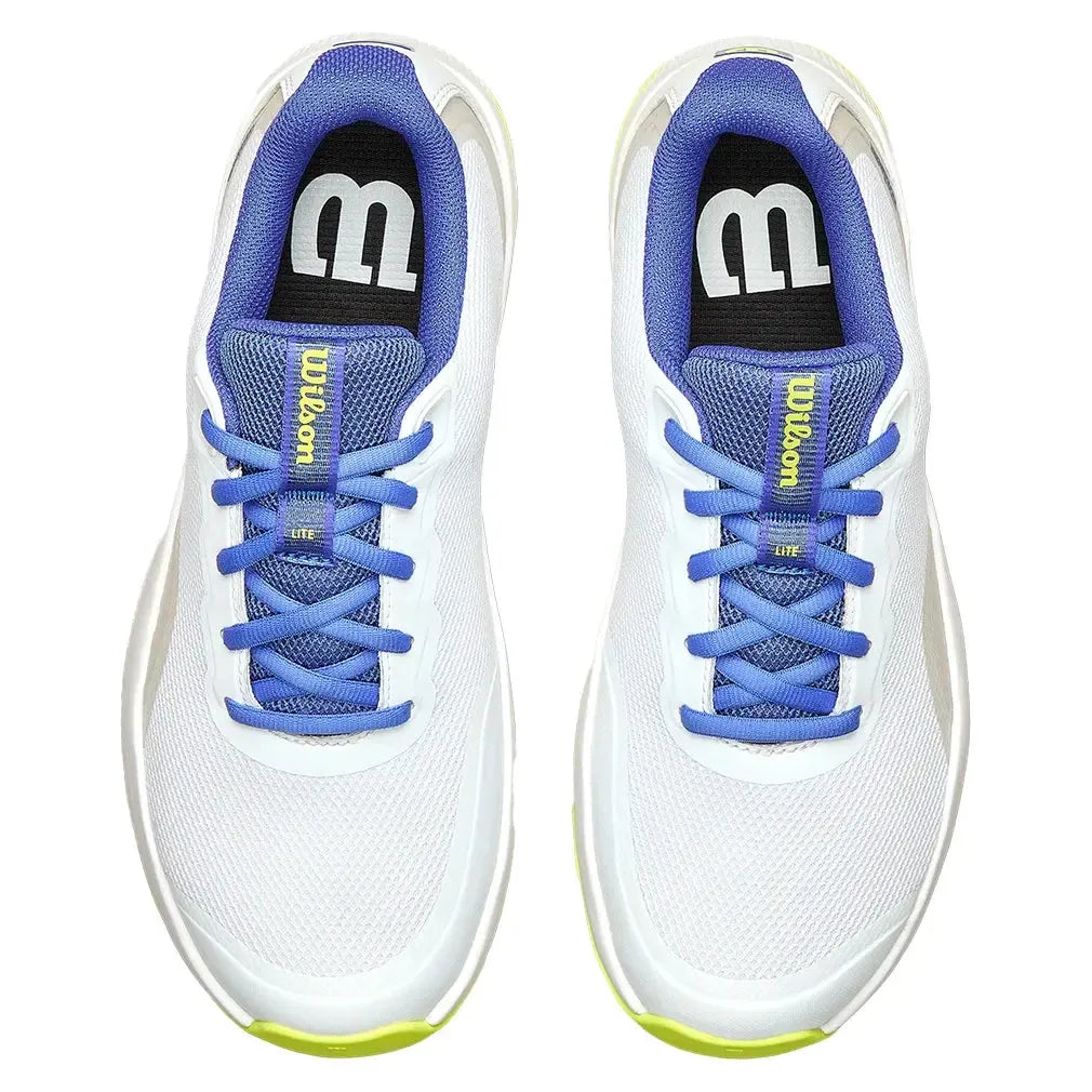 Women's Intrigue Lite Tennis Shoes White and Amparo Blue