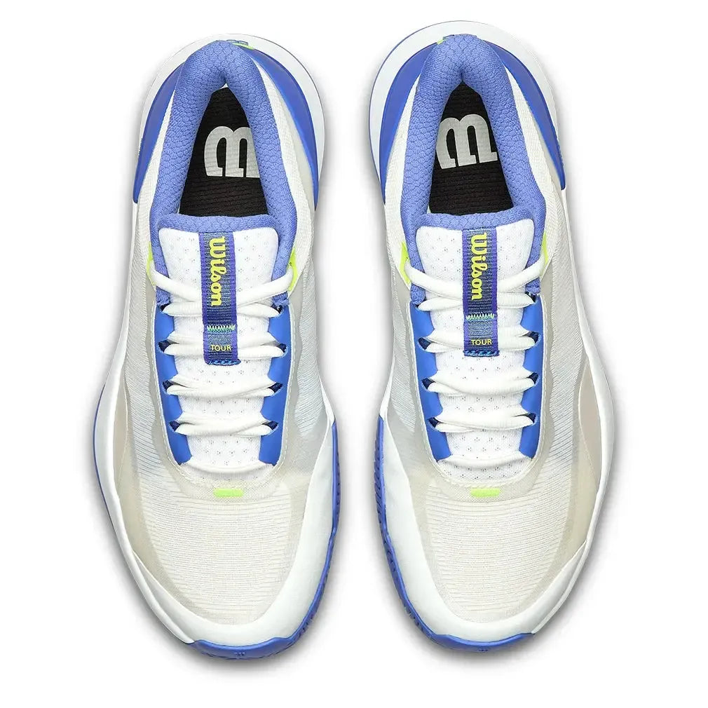 Women's Intrigue Tour Tennis Shoes White and Amparo Blue