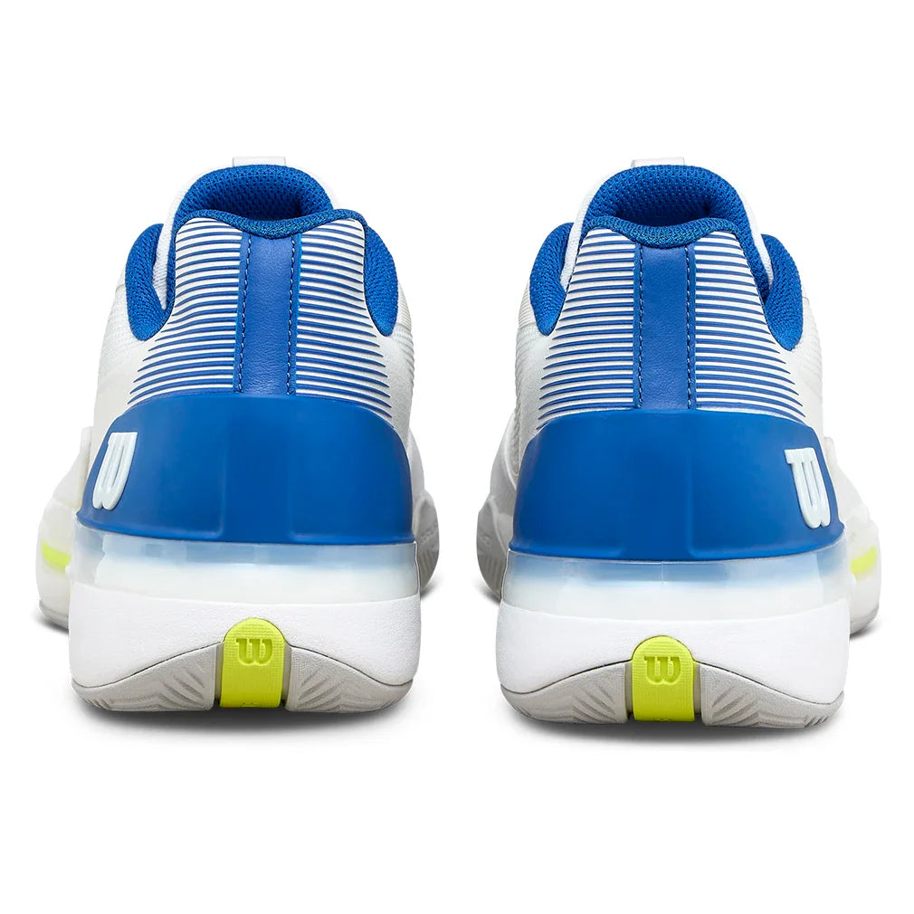 Men's Rush Tour 5 Tennis Shoes White and Deja Vu Blue