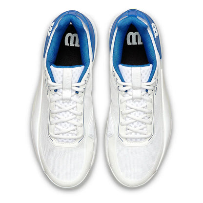Men's Rush Tour 5 Tennis Shoes White and Deja Vu Blue