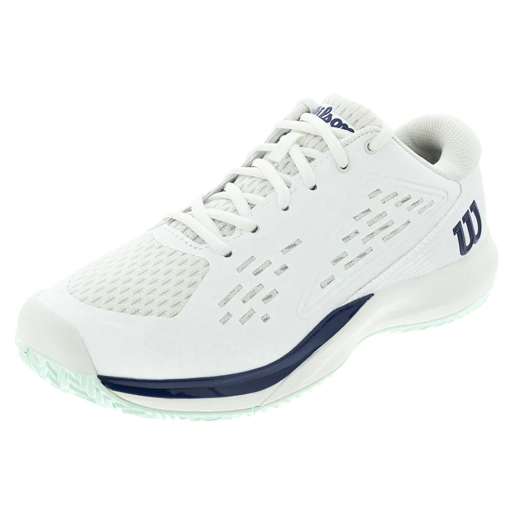Juniors' Rush Pro Ace Tennis Shoes White and Bay-Footwear-Wilson-WRS337600U-2copy-Tennis Express