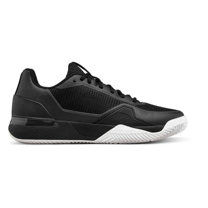 Men's Rush Tour 5 Clay Tennis Shoes Black and White