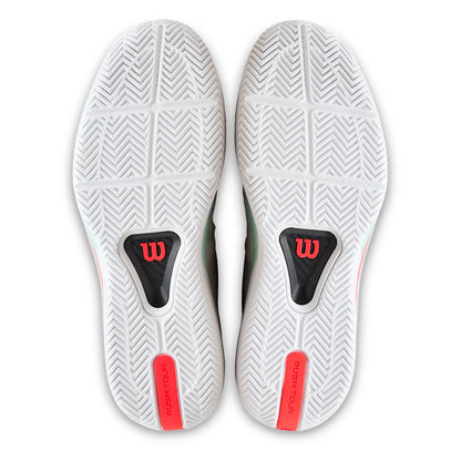 Men's Rush Tour 5 Tennis Shoes White and Bay