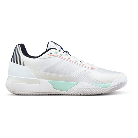 Men's Rush Tour 5 Clay Tennis Shoes White and Bay