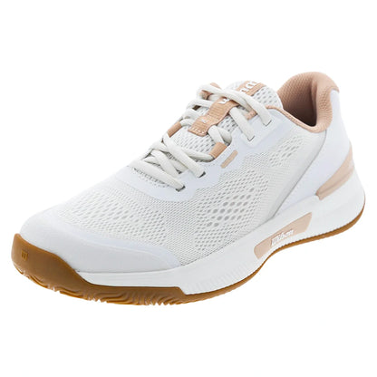 Women's Intrigue Pro Tennis Shoes White and Cameo Rose