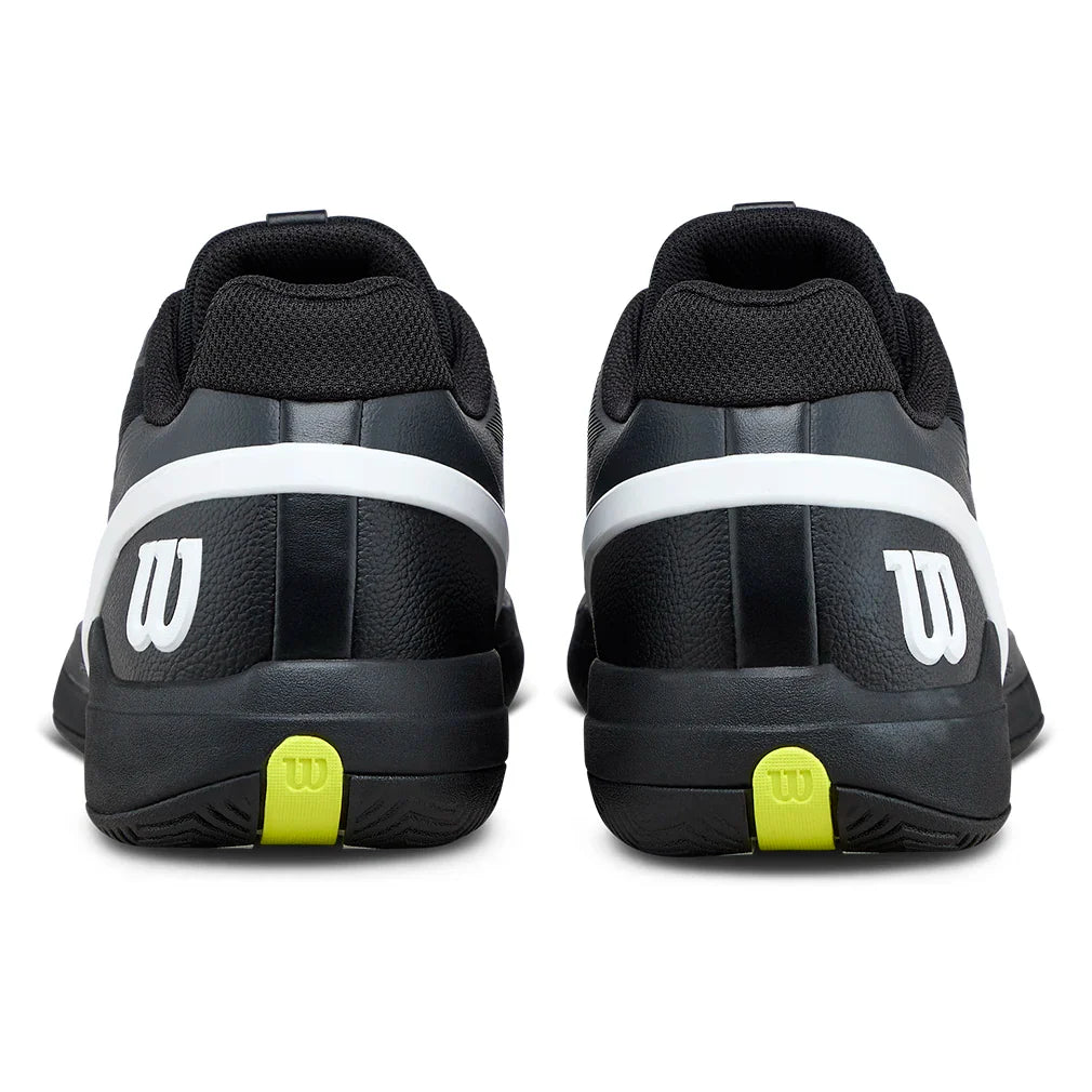 Men's Rush Pro 5 Tennis Shoes Black and White