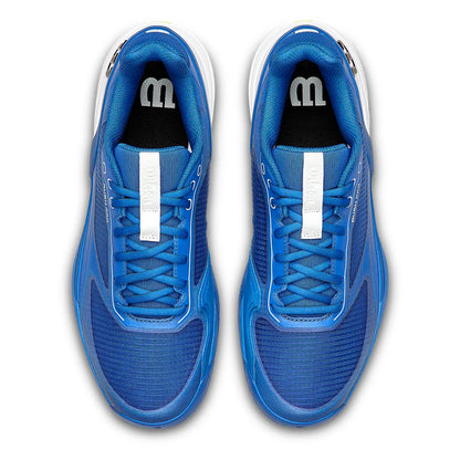 Men's Rush Pro 5 Clay Tennis Shoes Deja Vu Blue and White