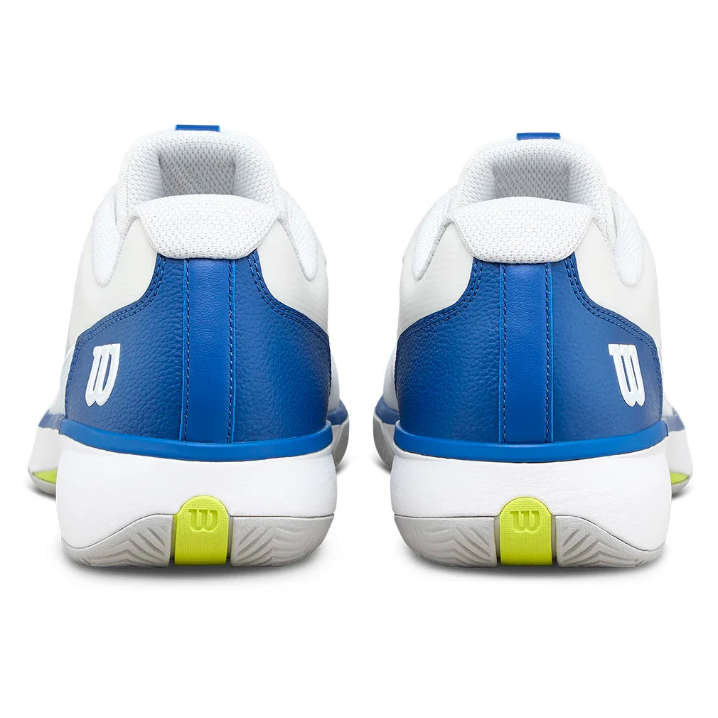 Men's Rush Lite 5 Tennis Shoes White and Deja Vu Blue