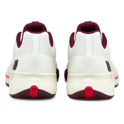 Men's Rush 5 Tour Back to Tennis Shoes White and Port Royal