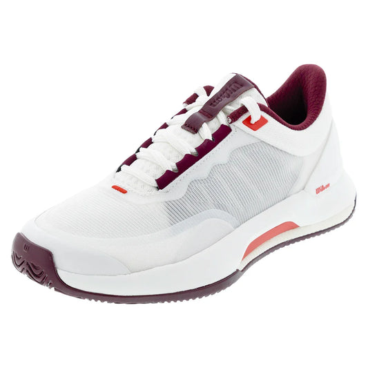 Women's Intrigue Tour Back to Tennis Shoes White and Port Royal-Footwear-Wilson-White/Port Royal-6, [current_file_name-Tennis Express