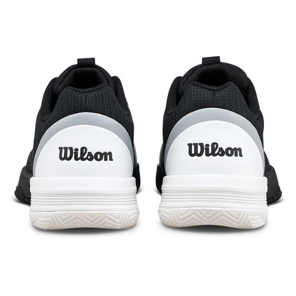 Men's CourtGlide Tennis Shoes Black and Warm Taupe