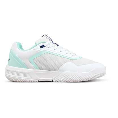 Women's CourtGlide Tennis Shoes White and Bay