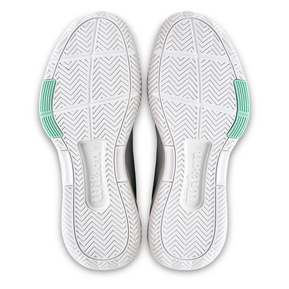 Women's CourtGlide Tennis Shoes White and Bay