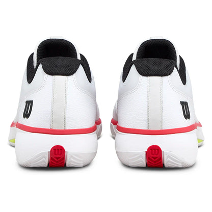 Men's Rush Lite 5 Clay Tennis Shoes White and Black