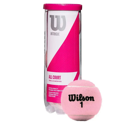 Intrigue All Court Pink Tennis Ball Can