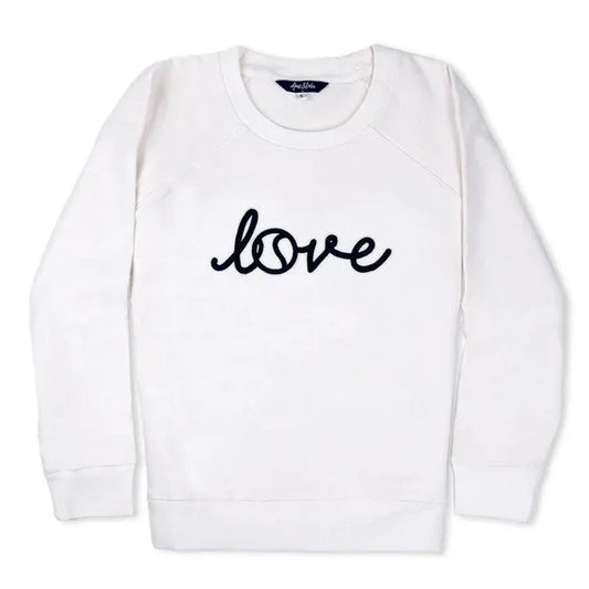 Women's Love All Tennis Sweatshirt-Apparel-Ame and Lulu-WSW-T-S25-LL-Tennis Express