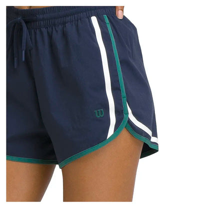 Women's Ellyn Tennis Short Classic Navy and Field Green