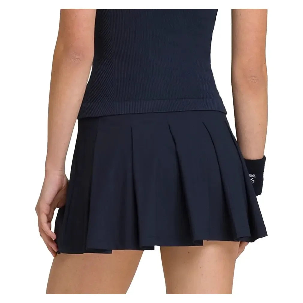 Women's Classic Pleated Mini Tennis Skort Classic Navy