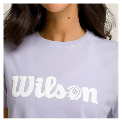Women's Harper Crop Tennis Tee Lavender