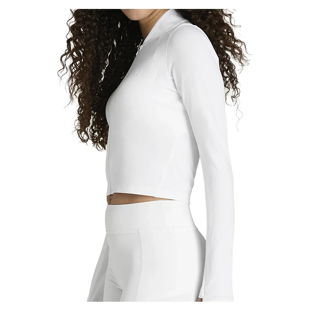 Women's All Day Full Zip Tennis Jacket Bright White