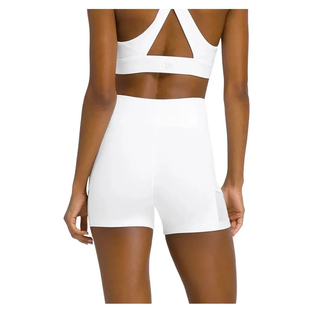 Women's Baseline Ball Tennis Short Bright White