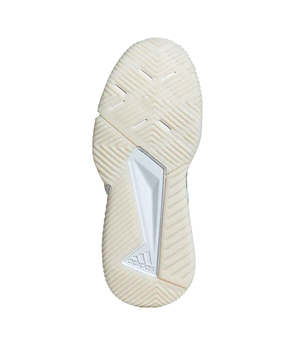 Padel Shoes Adidas Courtquick Padel Mujer Blanco/Rosa metalizado