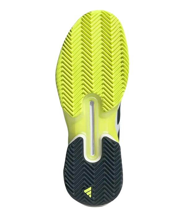 Padel Shoes Adidas Adizero Ubersonic 5 Clay Blanco/Verde Oscuro 2025
