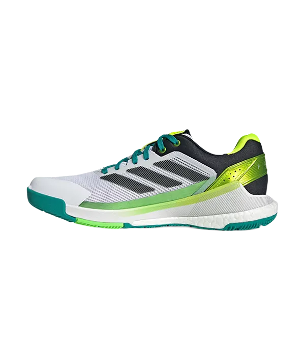 Padel Shoes Adidas Crazyquick BOOST Padel M Blanco/Verde Metalico 2025