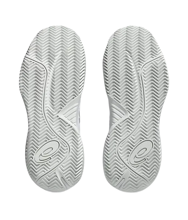 Padel Shoes Asics Challenger 15 Clay Mujer White/Pure Silver 2025