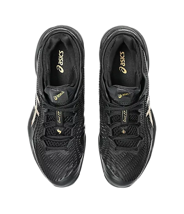 Padel Shoes Asics Court FF 3 Novak Clay Night Energy Black/Prism Gold 2025