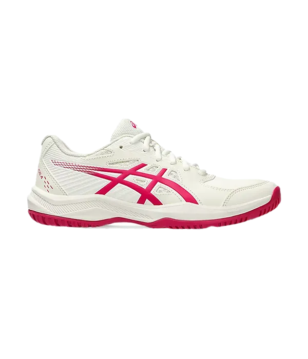 Padel Shoes Asics Court Slide 4 Cream/Bright Rose Mujer 2025