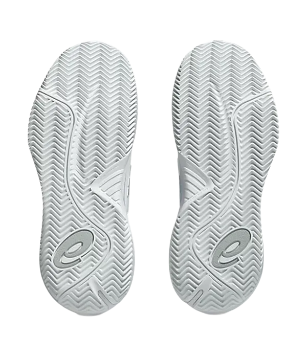 Padel Shoes Asics Gel-Resolution X Clay White/Pure Silver Mujer 2025