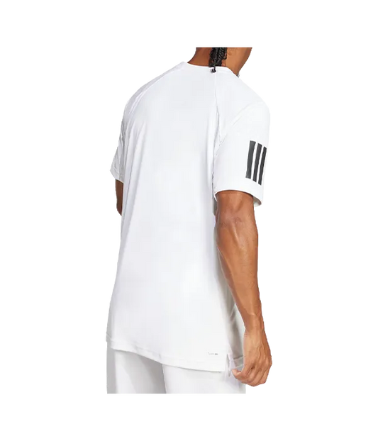 Camiseta Adidas Club 3STR White 2025