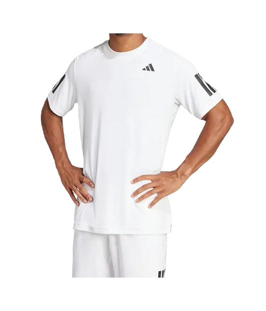 Camiseta Adidas Club 3STR White 2025