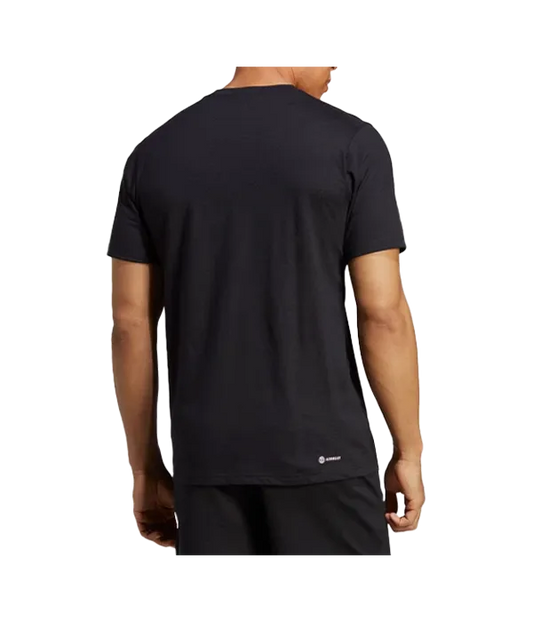 Camiseta Adidas Train Essentials Feelready Logo Negro 2025
