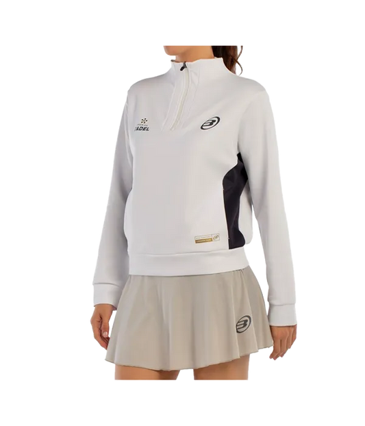 Sudadera Bullpadel Airar Mujer White 2025