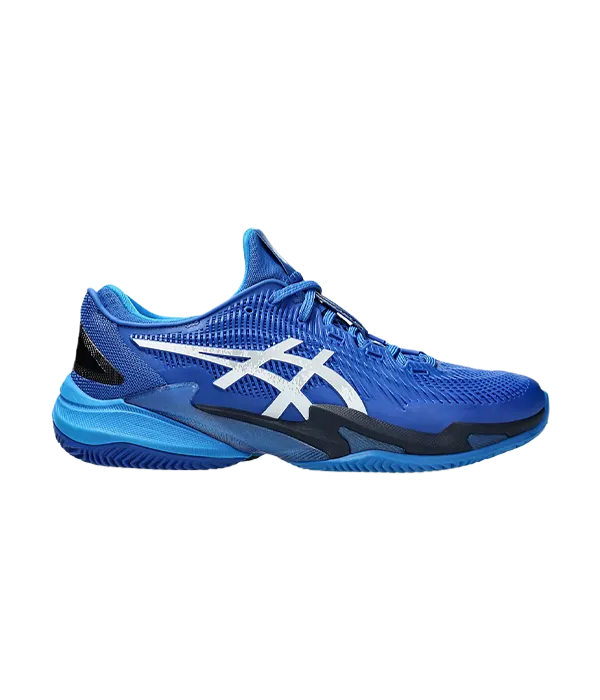 Padel Shoes Asics Court FF 3 Novak Clay Tuna Blue/Pure Silver 2025