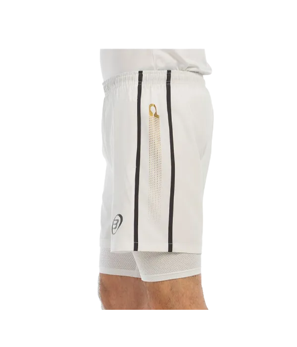 Pantalón Bullpadel Barde White 2025