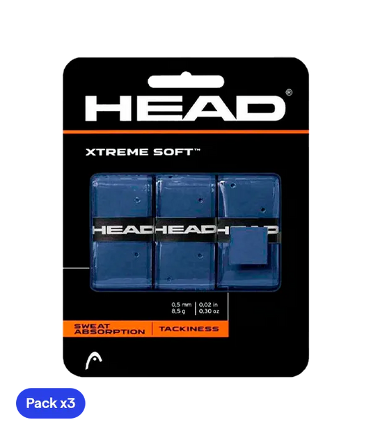 Overgrips HEAD XtremeSoft Azul (Pack x3)