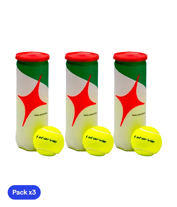 Balls  Starvie Padel Master (Pack x3)