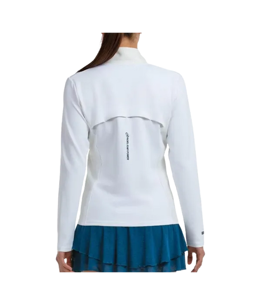 Sudadera Bullpadel Desna Mujer White 2025