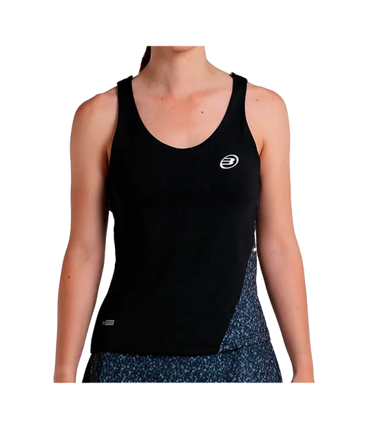 Camiseta Bullpadel BRETE Mujer Negro