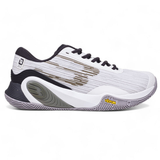 BULLPADEL HACK Vibram 25V White PAQUITO NAVARRO Padel Shoes Bullpadel