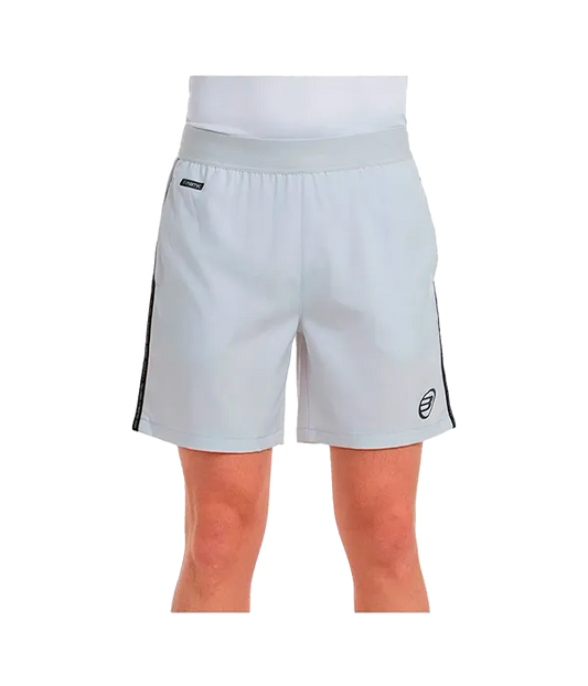 Pantalón Corto Bullpadel Maceda Gris Perla 2025