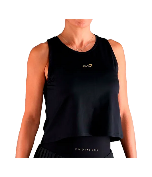 Camiseta Endless Court Negro