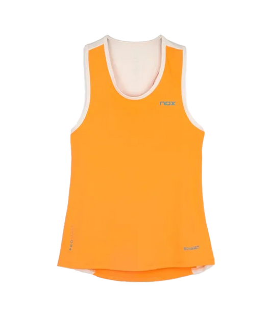 Camiseta Tirantes NOX Mock Orange degraded Pro 2025