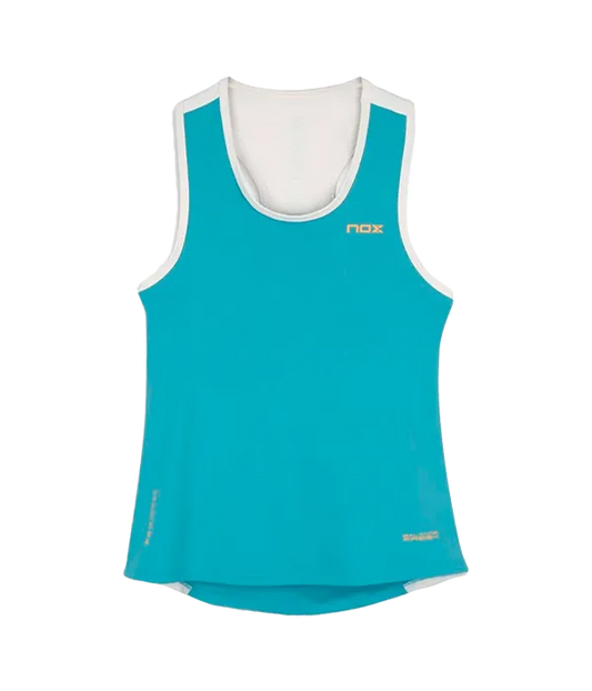 Camiseta Tirantes NOX Dusty Turquoise Pro 2025